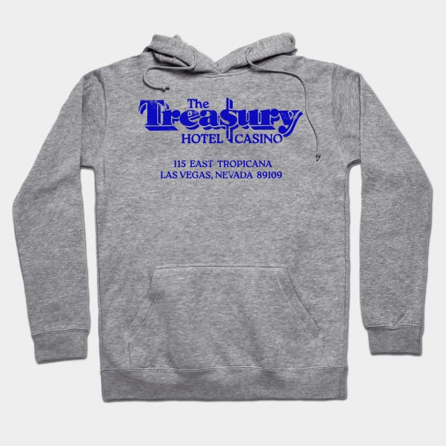 The Treasury Hotel Casino Las Vegas Hoodie by StudioPM71